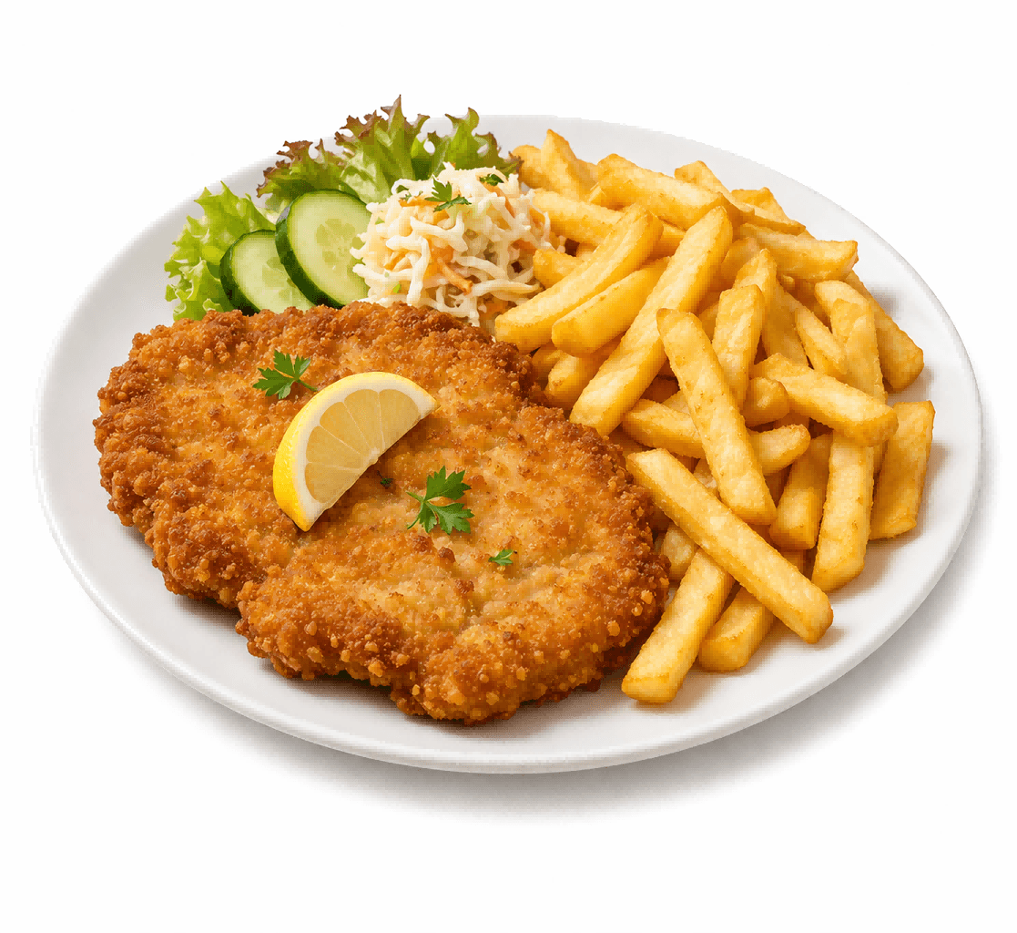 Wiener schnitzel Menu