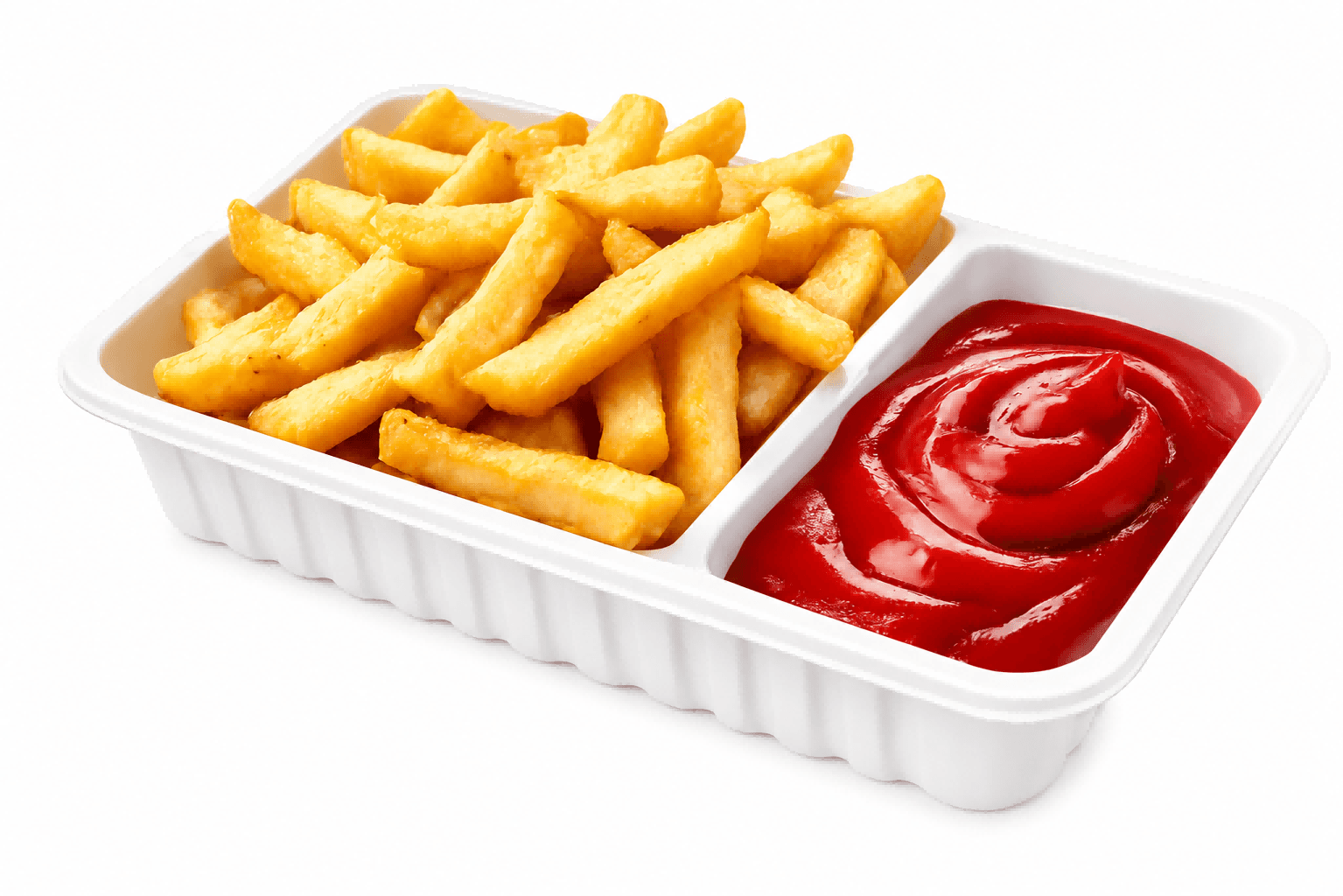 Frites ketchup