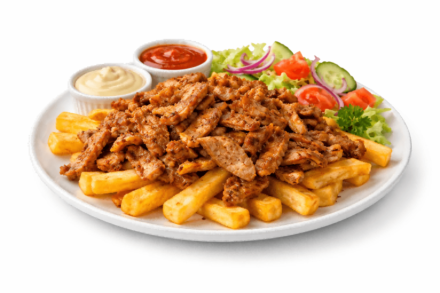 Shoarma schotel
